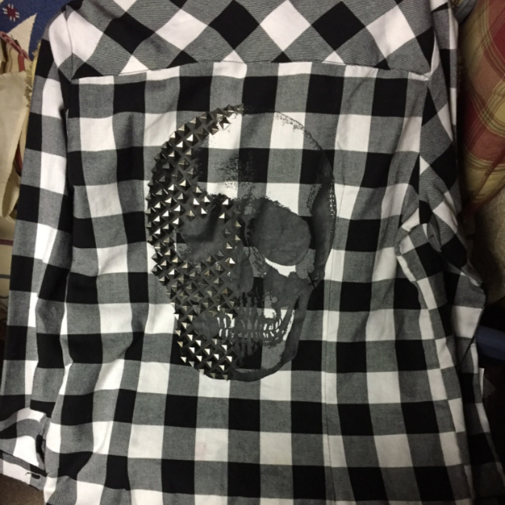 Skull Flannel